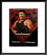 Chuck Norris signed photo